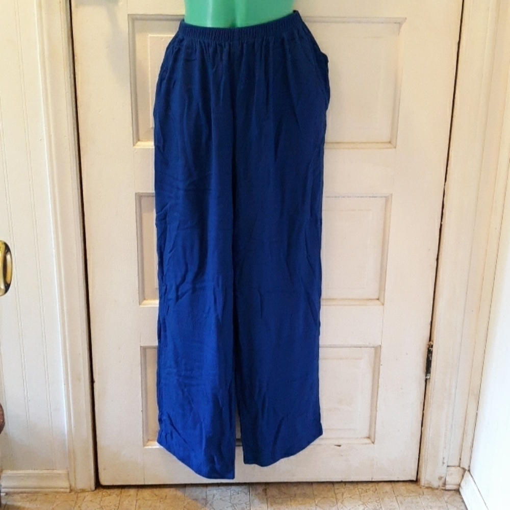 Vintage Southern Lady blue summer pants
